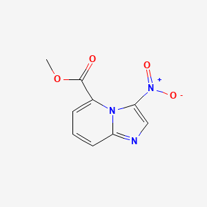 Methyl 3-nitroimidazo[1,2-a]pyridine-5-carboxylate