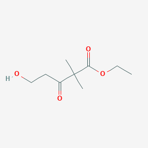 Ethyl 5-hydroxy-2,2-dimethyl-3-oxopentanoate