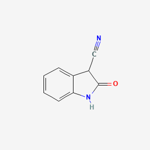 molecular formula C9H6N2O B1625542 2-Oxoindoline-3-carbonitrile CAS No. 73859-65-1