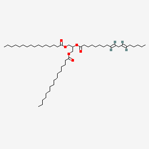 molecular formula C53H98O6 B1625546 Triglyceride PLP,sn CAS No. 2442-56-0