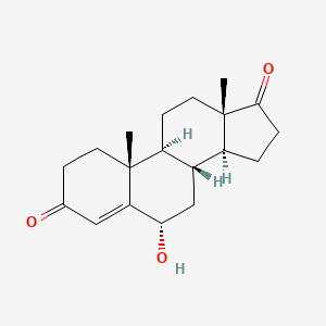 molecular formula C19H26O3 B1625548 6alpha-Hydroxyandrostenedione CAS No. 24704-84-5
