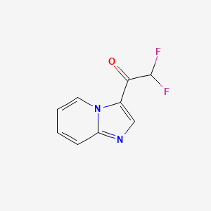 2,2-Difluoro-1-imidazo[1,2-A]pyridin-3-YL-ethanone