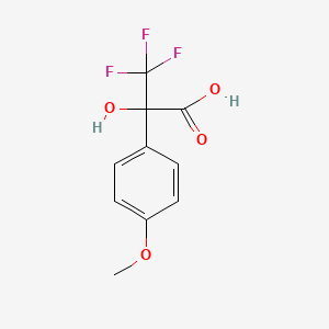 3,3,3-Trifluoro-2-hydroxy-2-(4-methoxyphenyl)propionic acid