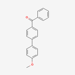 B1625564 (4'-Methoxybiphenyl-4-YL)-phenyl-methanone CAS No. 68294-33-7