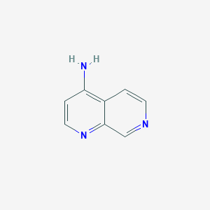 molecular formula C8H7N3 B1625580 1,7-Naphthyridin-4-amine CAS No. 58680-41-4