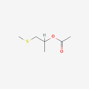 1-[(Methylthio)methyl]ethyl acetate