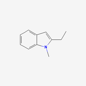 molecular formula C11H13N B1625592 2-Ethyl-1-methyl-1h-indole CAS No. 65136-45-0