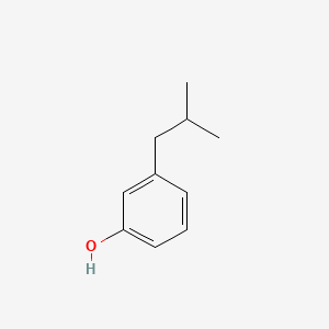 molecular formula C10H14O B1625594 3-(2-Methylpropyl)phenol CAS No. 30749-25-8