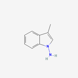 3-methyl-1H-indol-1-amine