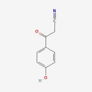 molecular formula C9H7NO2 B1625604 3-(4-Hydroxyphenyl)-3-oxopropanenitrile CAS No. 70591-87-6