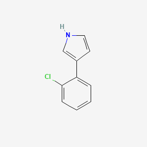 3-(2-chlorophenyl)-1H-pyrrole