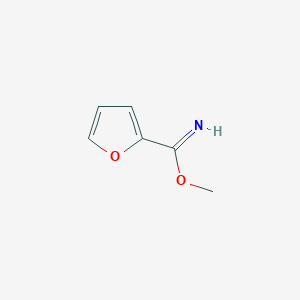 molecular formula C6H7NO2 B1625637 Methyl furan-2-carbimidate CAS No. 51282-48-5