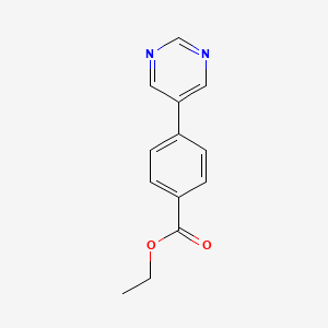 Ethyl 4-(pyrimidin-5-yl)benzoate