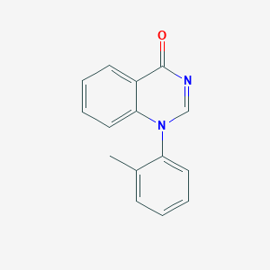 molecular formula C15H12N2O B1625655 1-(o-Tolyl)quinazolin-4(1H)-one CAS No. 90071-27-5