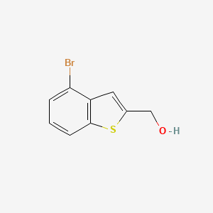 molecular formula C9H7BrOS B1625658 (4-Bromo-1-benzothiophen-2-yl)methanol CAS No. 93103-83-4