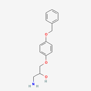 1-Amino-3-[4-(benzyloxy)phenoxy]-2-propanol