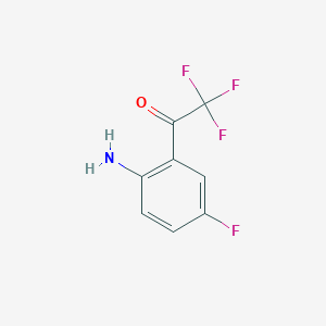 1-(2-Amino-5-fluorophenyl)-2,2,2-trifluoroethanone