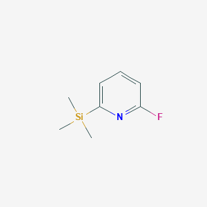 2-Fluoro-6-(trimethylsilyl)pyridine