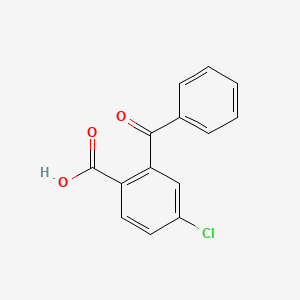 molecular formula C14H9ClO3 B1625693 2-Benzoyl-4-chlorobenzoic acid CAS No. 33184-56-4
