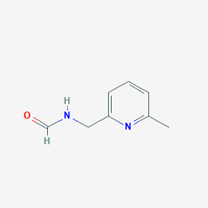 molecular formula C8H10N2O B1625696 N-((6-Methylpyridin-2-YL)methyl)formamide CAS No. 54384-88-2