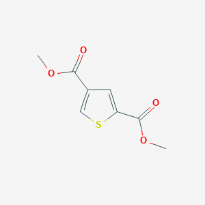 molecular formula C8H8O4S B1625704 Dimethyl thiophene-2,4-dicarboxylate CAS No. 6520-81-6