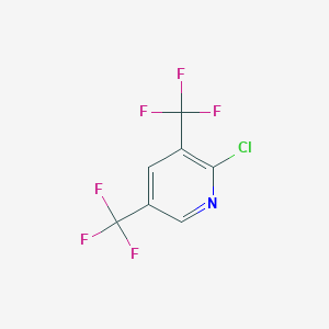 molecular formula C7H2ClF6N B1625714 2-Chloro-3,5-bis(trifluoromethyl)pyridine CAS No. 70158-60-0