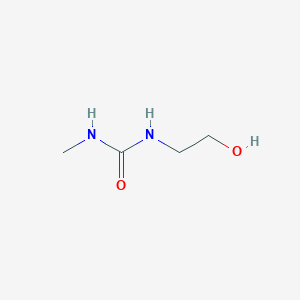 molecular formula C4H10N2O2 B1625715 n-(2-Hydroxyethyl)-n'-methylurea CAS No. 58168-06-2