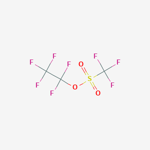 molecular formula C3F8O3S B1625719 Pentafluoroethyl trifluoromethanesulfonate CAS No. 74501-94-3