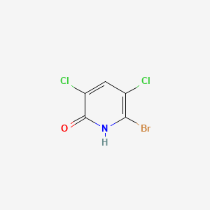 molecular formula C5H2BrCl2NO B1625723 2-Hydroxy-3,5-dichloro-6-bromopyridine CAS No. 57864-38-7