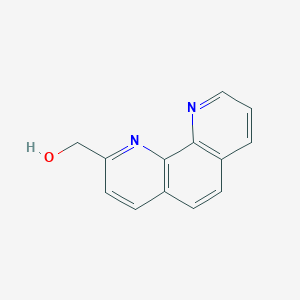 molecular formula C13H10N2O B1625727 1,10-Phenanthroline-2-methanol CAS No. 37067-10-0
