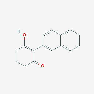 3-Hydroxy-2-naphthalen-2-yl-cyclohex-2-enone