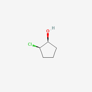 molecular formula C5H9ClO B1625737 (1S,2R)-2-Chloro-cyclopentanol CAS No. 20377-80-4
