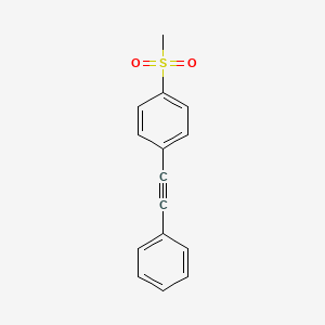 1-Methanesulfonyl-4-phenylethynyl-benzene