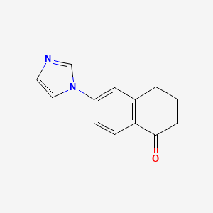 6-(1H-imidazol-1-yl)-3,4-dihydronaphthalen-1(2H)-one