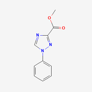 1-Phenyl-1H-[1,2,4]triazole-3-carboxylic acid methyl ester