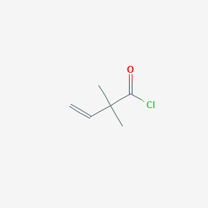 2,2-Dimethylbut-3-enoyl chloride