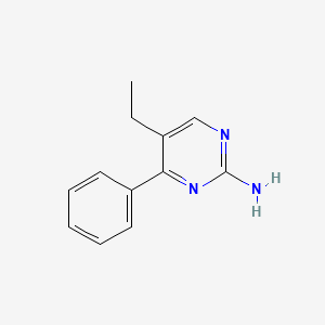 5-Ethyl-4-phenylpyrimidin-2-amine