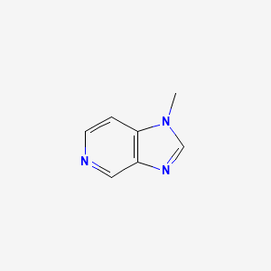molecular formula C7H7N3 B1625758 1-甲基-1H-咪唑并[4,5-c]吡啶 CAS No. 5028-32-0