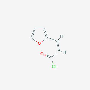 molecular formula C7H5ClO2 B1625761 3-(2-Furyl)propenoyl chloride CAS No. 54536-91-3