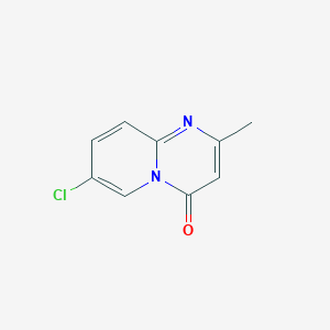 molecular formula C9H7ClN2O B1625771 7-Chloro-2-methyl-4H-pyrido[1,2-a]pyrimidin-4-one CAS No. 64500-18-1