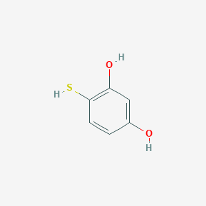 molecular formula C6H6O2S B1625785 4-巯基苯-1,3-二酚 CAS No. 2553-70-0