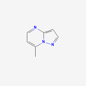molecular formula C7H7N3 B1625787 7-Methylpyrazolo[1,5-a]pyrimidine CAS No. 61578-01-6