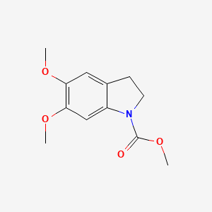 Methyl 5,6-dimethoxyindoline-1-carboxylate