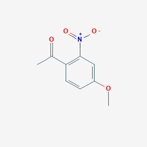 molecular formula C9H9NO4 B1625792 1-(4-Methoxy-2-nitrophenyl)ethanone CAS No. 67323-06-2