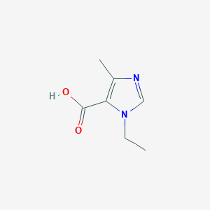 molecular formula C7H10N2O2 B1625797 1-Ethyl-4-methyl-1H-imidazole-5-carboxylic acid CAS No. 78449-68-0