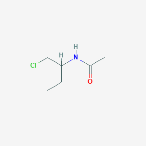 N-(1-Chlorobutan-2-yl)acetamide