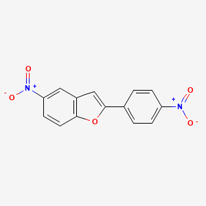 5-Nitro-2-(4-nitrophenyl)-1-benzofuran