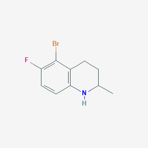 5-Bromo-6-fluoro-2-methyl-1,2,3,4-tetrahydroquinoline