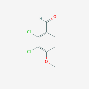 molecular formula C8H6Cl2O2 B1625817 2,3-Dichloro-4-methoxybenzaldehyde CAS No. 41827-86-5