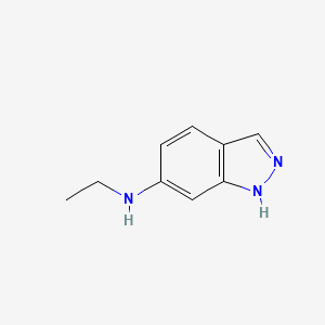 molecular formula C9H11N3 B1625828 N-Ethyl-1H-indazol-6-amine CAS No. 88369-87-3
